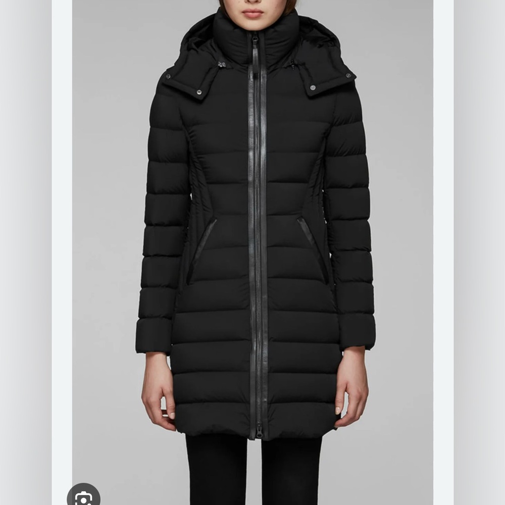 Mackage Farren Black Down Coat excellent condition